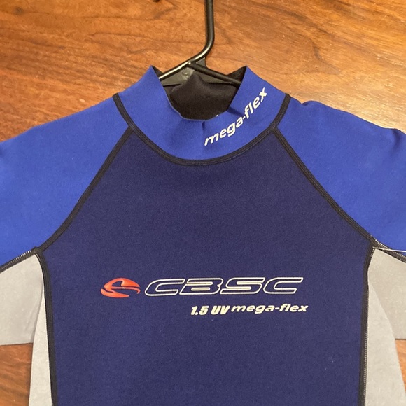 CBSC Cocoa Beach Surf Co. Men’s Mega-Flex Surf Shirt Size XS Spring suit wet new - Picture 3 of 10